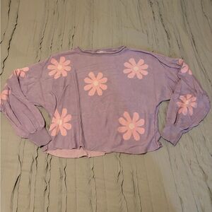 NWT Ekouaer Flower Sweater Set | Size M